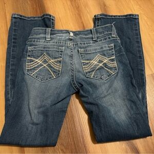 Ariat Women's Boot Cut Jeans - Dark Blue